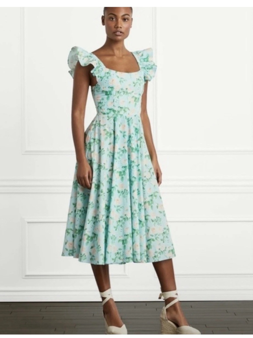 Hill House Daphne Floral Small Dress New Sz S
